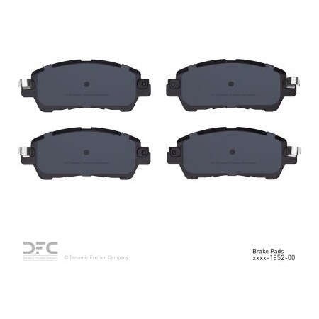 Dynamic Friction Co DFC 3000 Ceramic Brake Pads - Dynamic Friction Company 1310-1852-00 1310-1852-00
